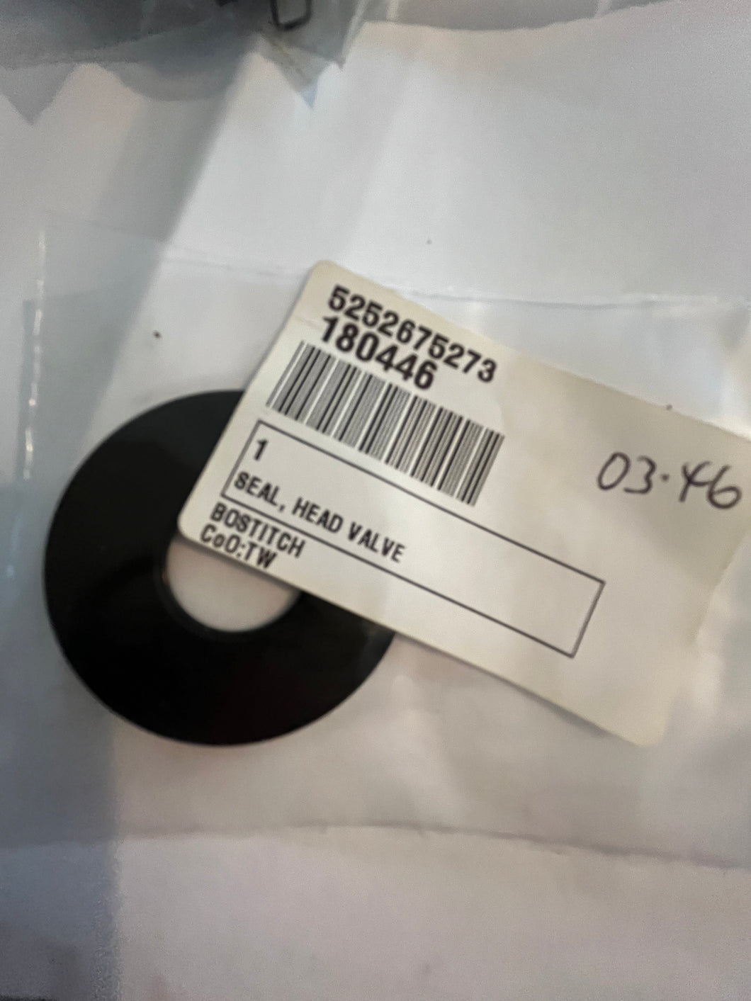 Bostitch part no. 180446 Head Valve Seal