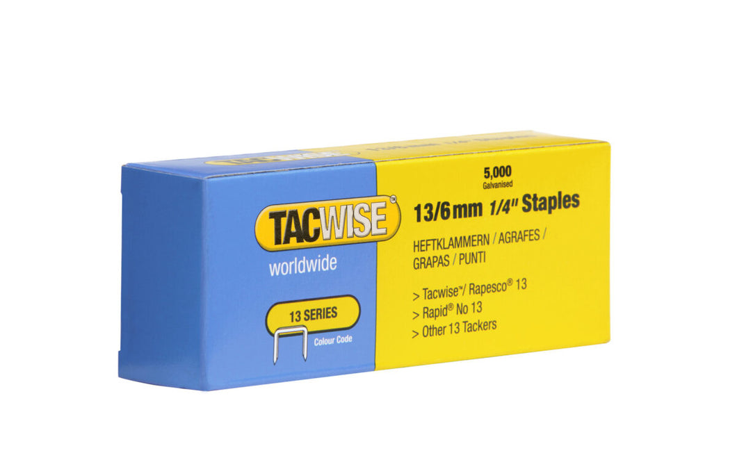 Tacwise Type 13 Galvanised Staples