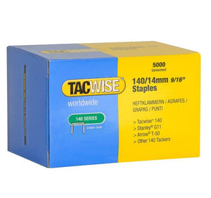 Tacwise Type 140 / A11 Galvanised Staples, 8mm-14mm