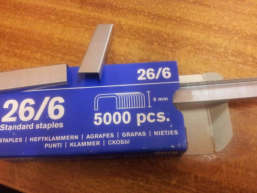 Gold Standard Size Staples