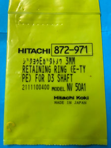 Hitachi 872-971 3mm Retaining Ring for NV50A1