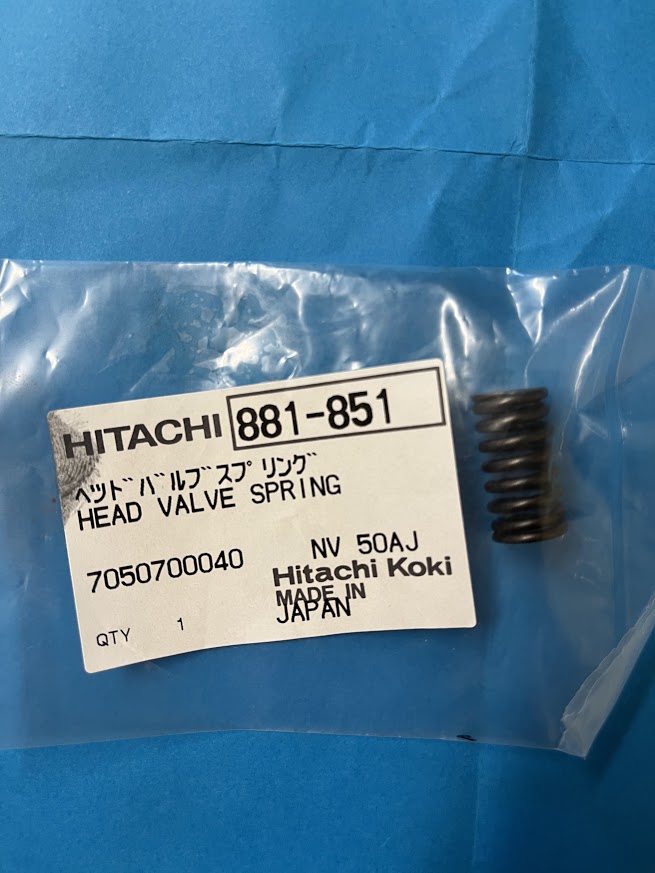 Hitachi 881-851 Head Valve Spring for NV50AJ