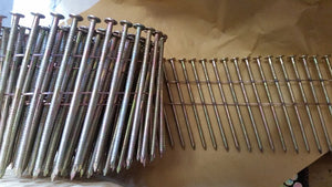 2.8 x 75mm Galvanised Ring Coil Nails